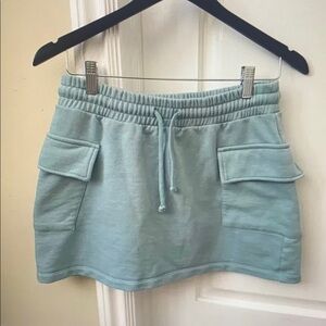 Casual Blue Women's Skirt